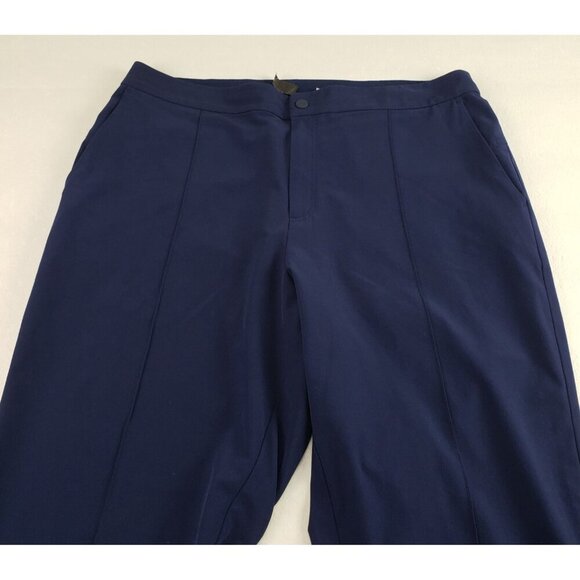 RLX Ralph Lauren Pant Womens Large Blue Straight Leg Active Casual Stretch - Picture 4 of 14